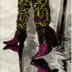 COPY - Akira thigh high cowboy boots! Hot! Offers$